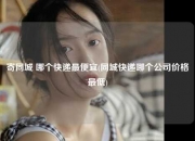 寄同城 哪个快递最便宜(同城快递哪个公司价格最低)