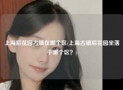 上海后花园古镇在哪个区(上海古镇后花园坐落于哪个区？)