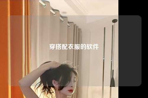 穿搭配衣服的软件