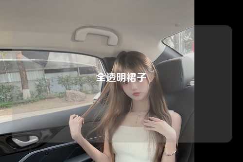全透明裙子