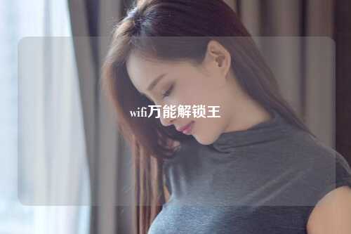 wifi万能解锁王